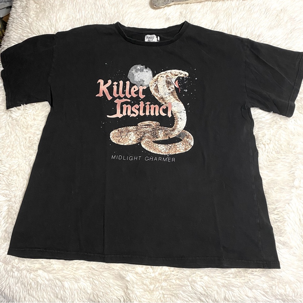 Graphic tee.